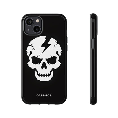 Lightning Skull iPhone 14 Plus Case - Tough