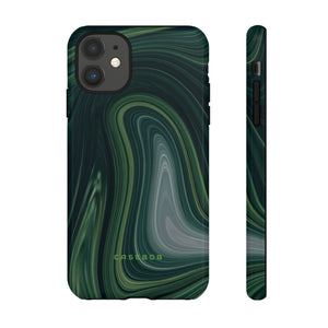 Green Marble - Protective Phone Case