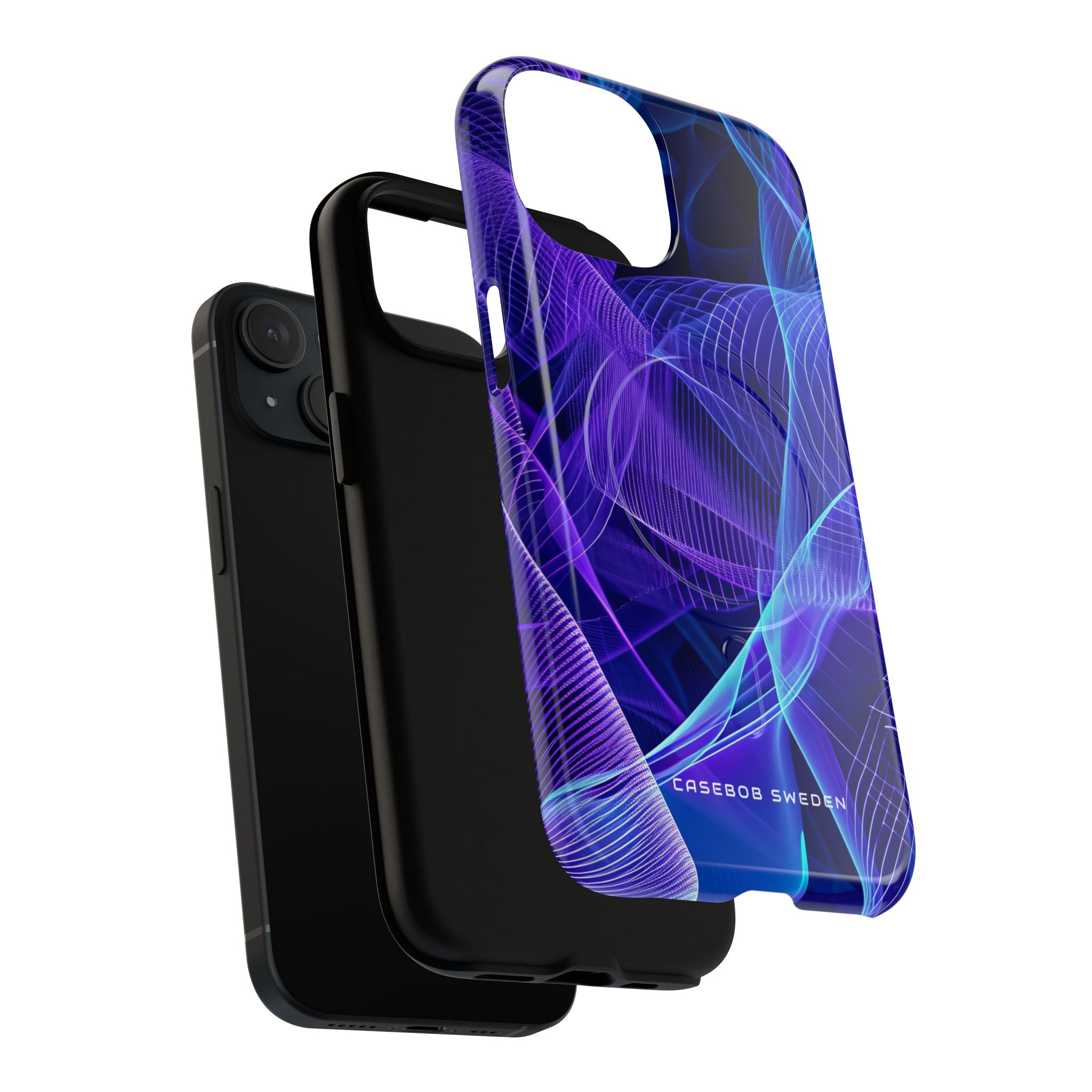 Gradient Flowscape iPhone 15 | Tough+ Phone Case