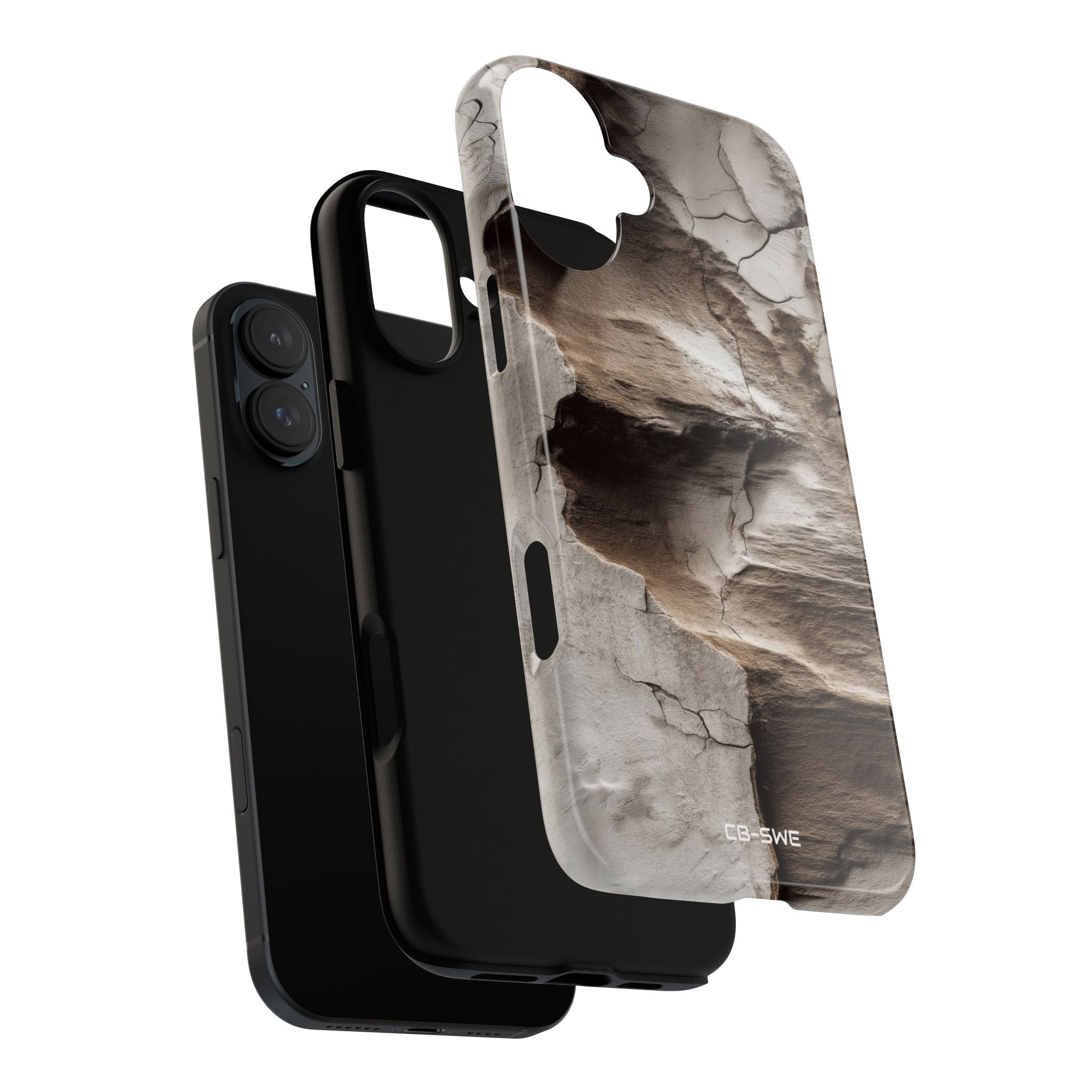 Cracks Embrace Light - iPhone Case