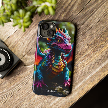 Friendly Dragon Smiles - iPhone Case