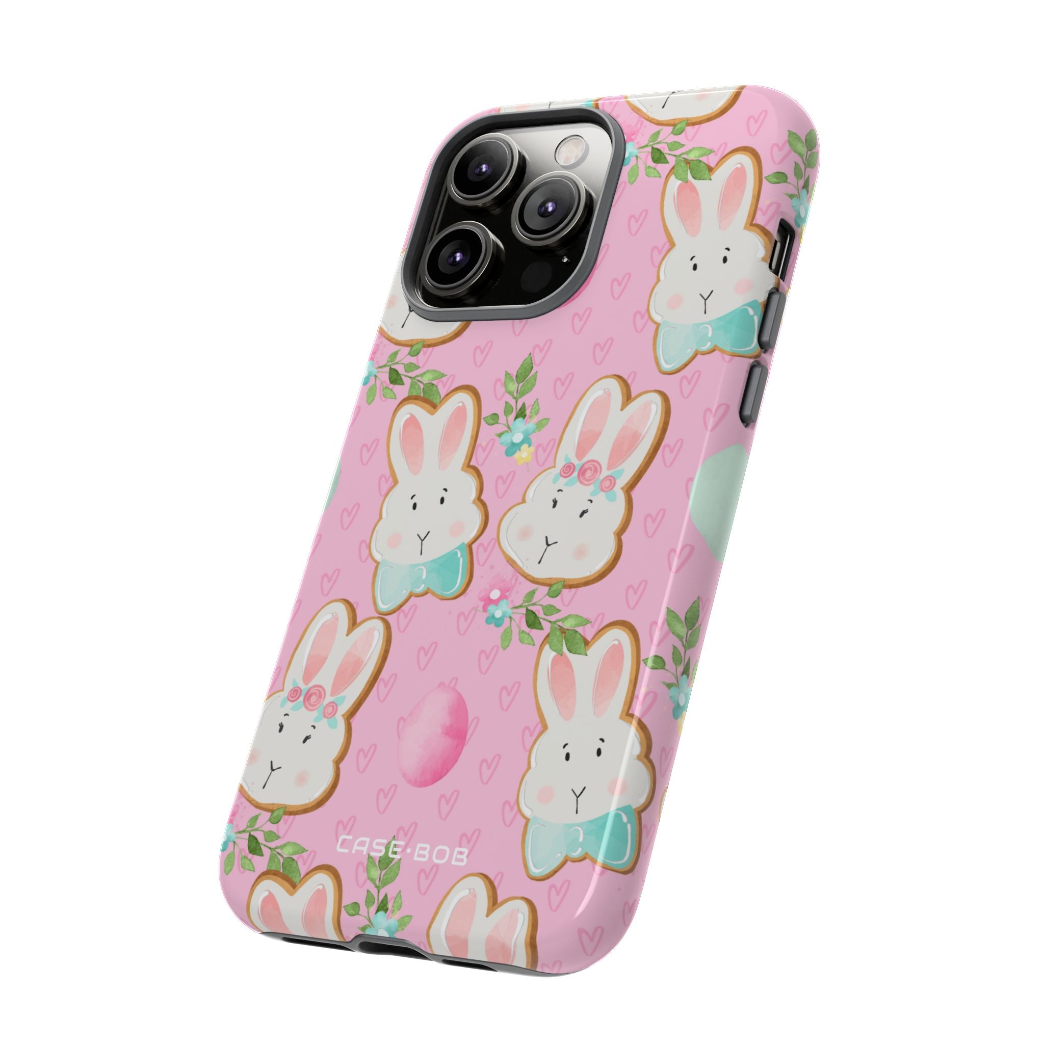 Bunny Blossom iPhone 14 Pro Max Case - Tough