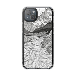 Mountain Tranquility - Phone Case for iPhone (Clear Impact - Magnetic)