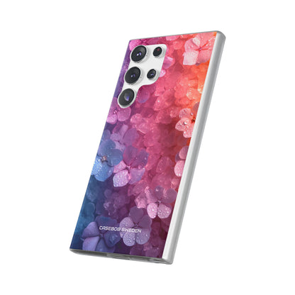 Floral Chill Blooms - Flexi Samsung S23 Phone Case