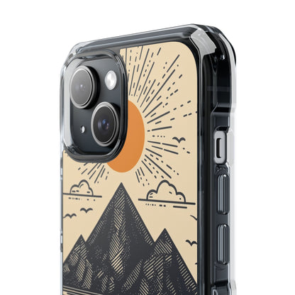 Golden Tent Awaits iPhone Case - Impact