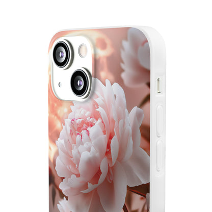 Peony Moonlight iPhone 13 mini Case - Soft