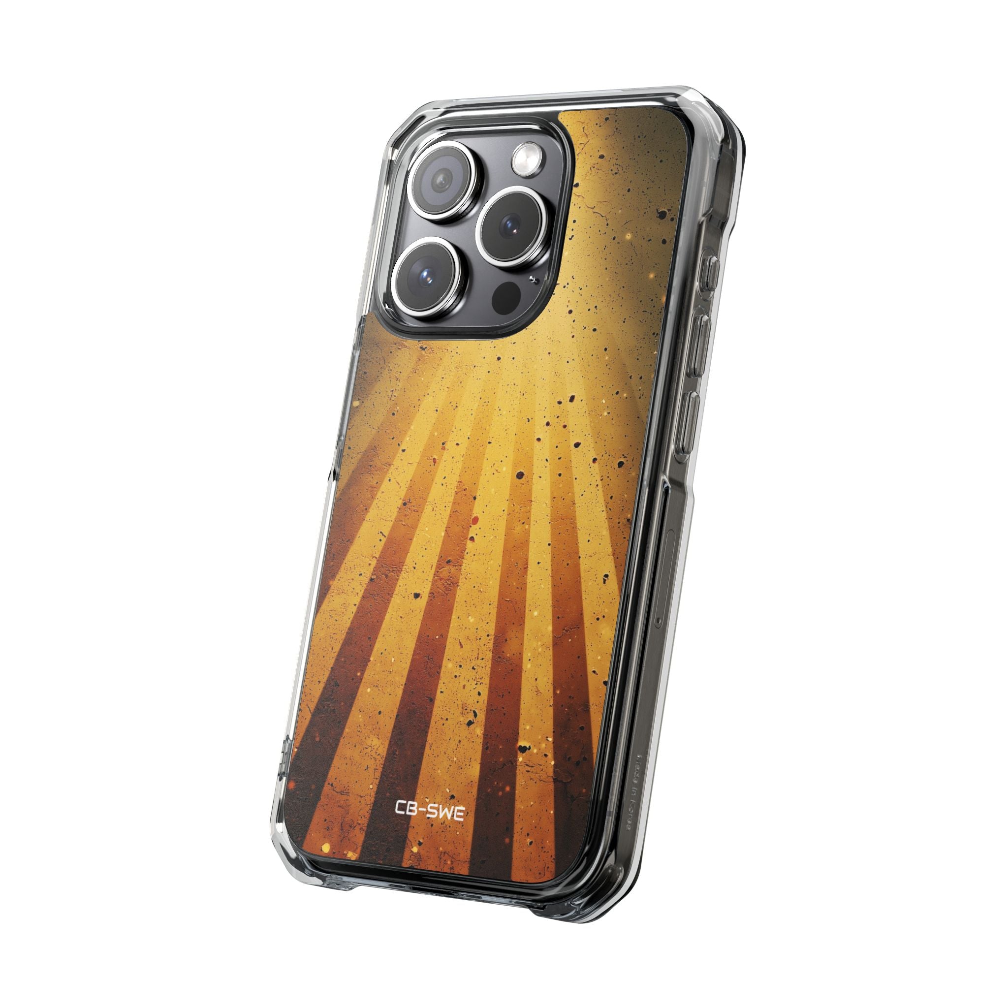 Golden Rays Emanate iPhone Case - Impact