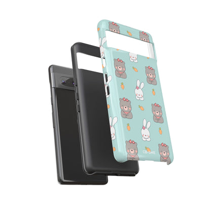 Bunnies Gather Carrots - Google Pixel Case