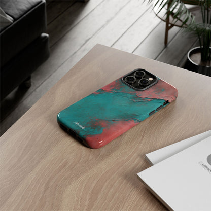 Turbulent Coral Flow - iPhone Case