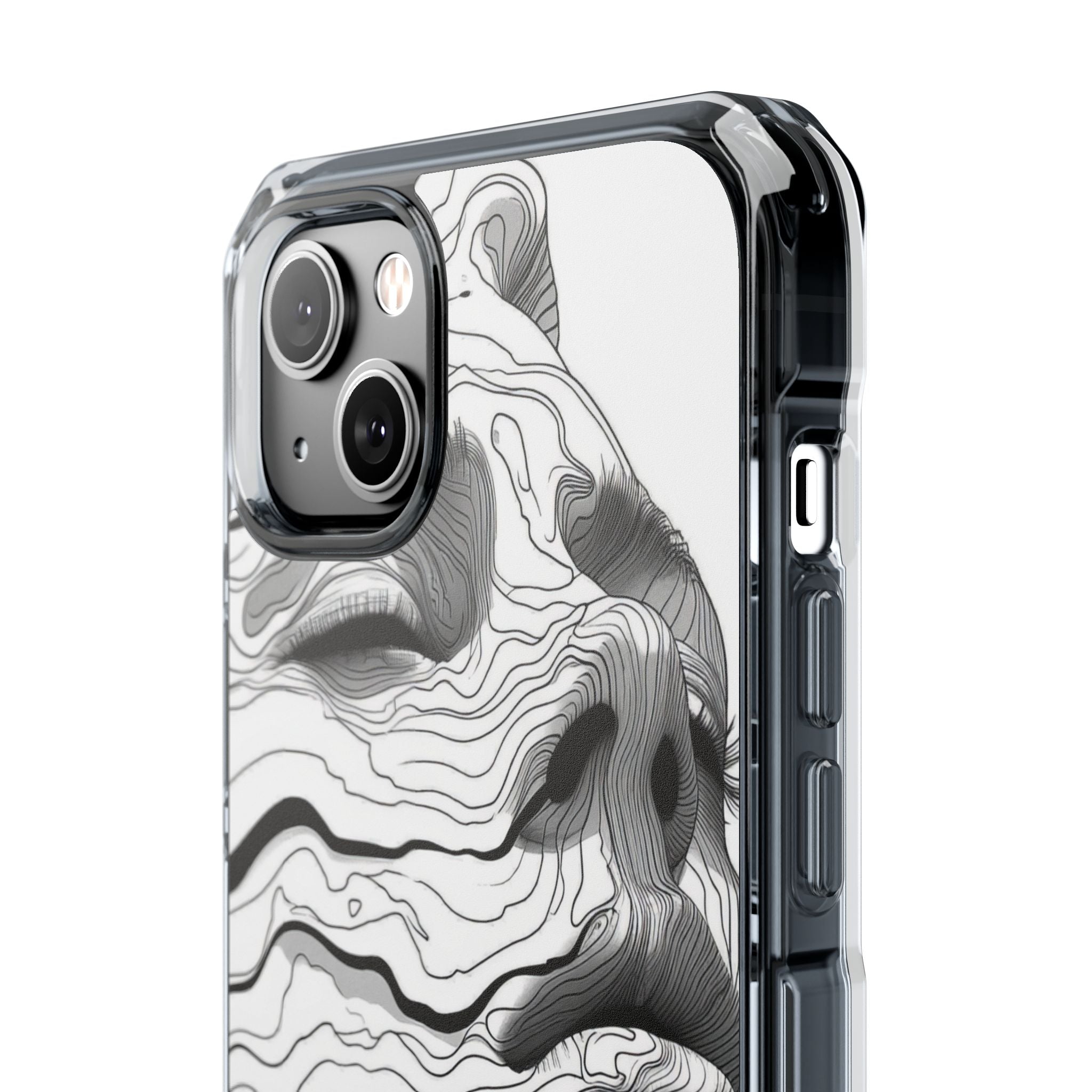 Topographic Serenity - Phone Case for iPhone