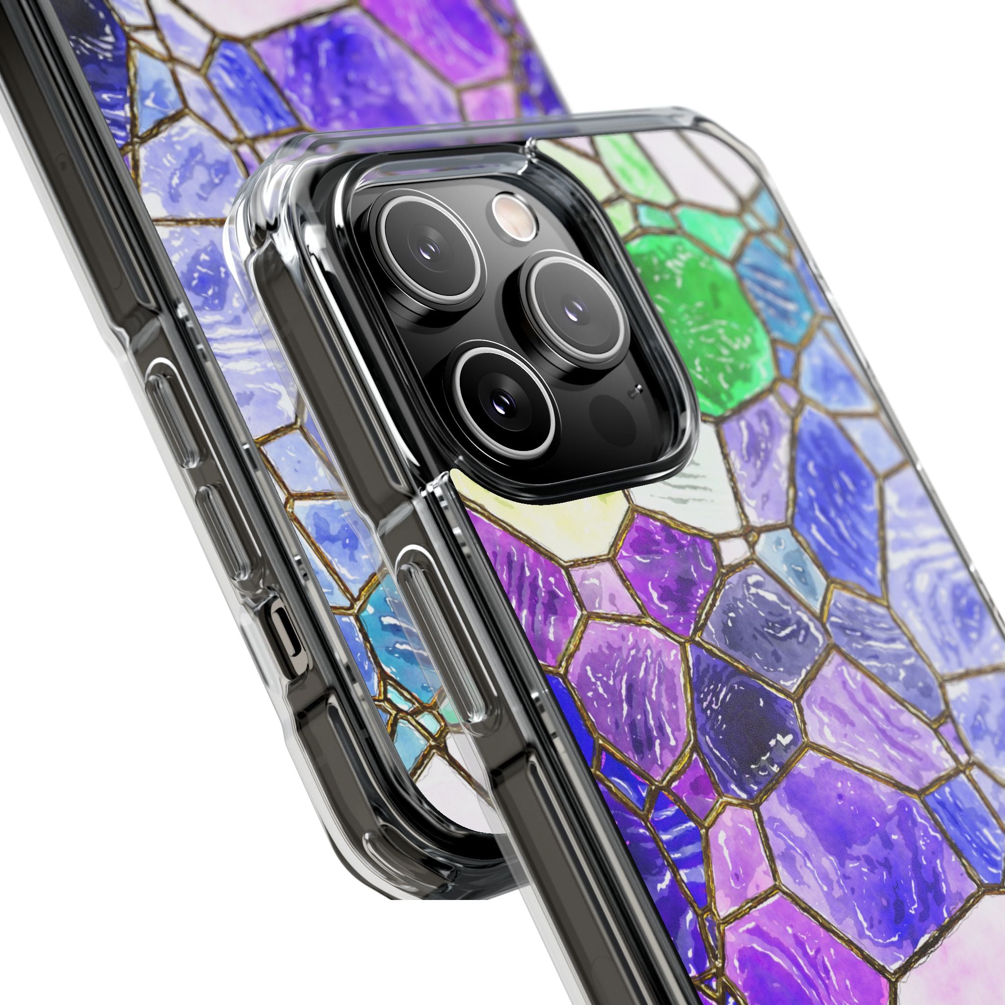 Colorful Glass Mosaic iPhone Case - Impact