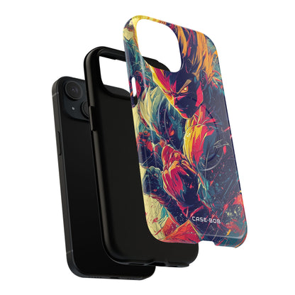 Yellow Fury iPhone 15 Case - Tough+