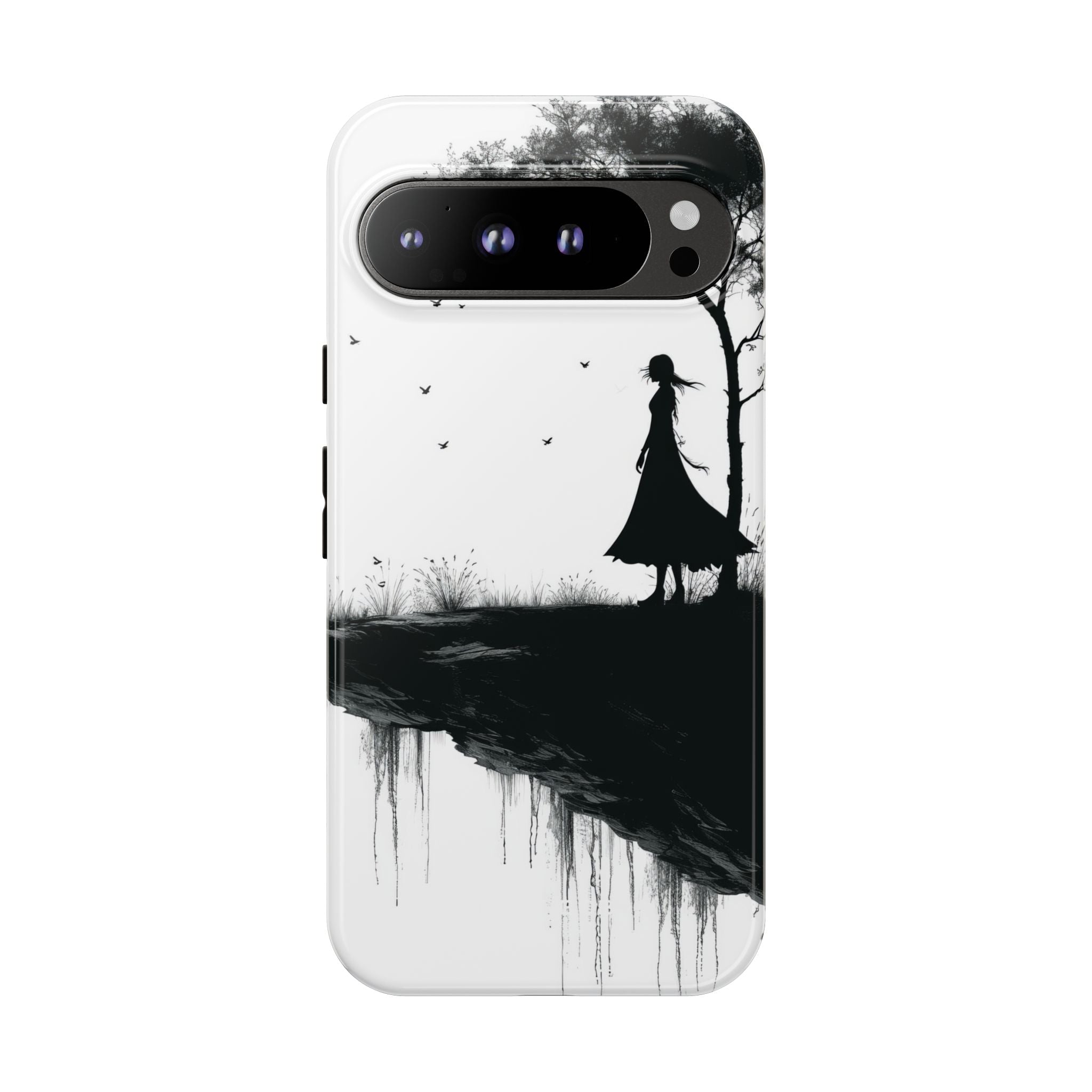 Cliffside Silhouette Google Pixel 9 Pro XL Case - Tough