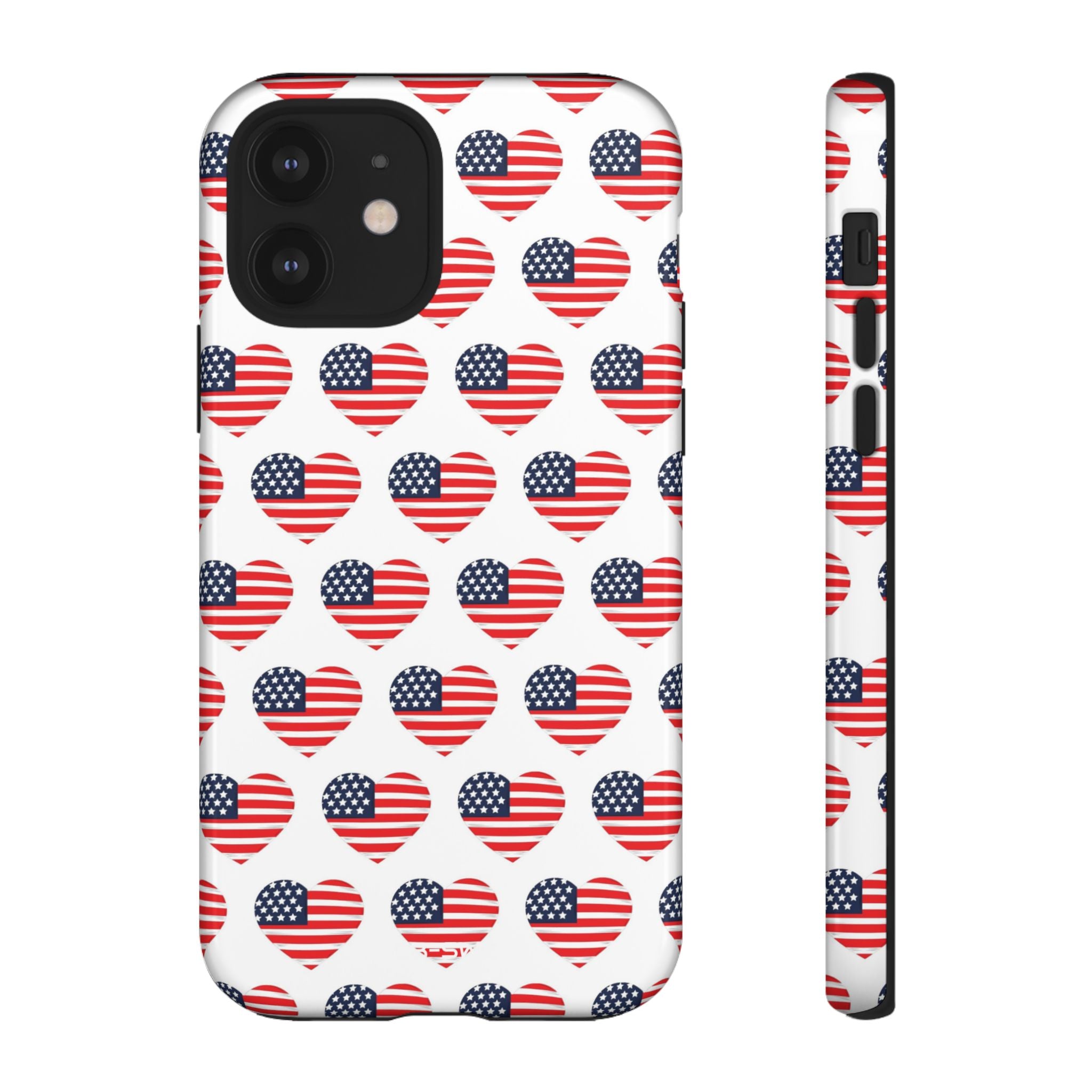 Hearts Embrace Freedom - iPhone Case