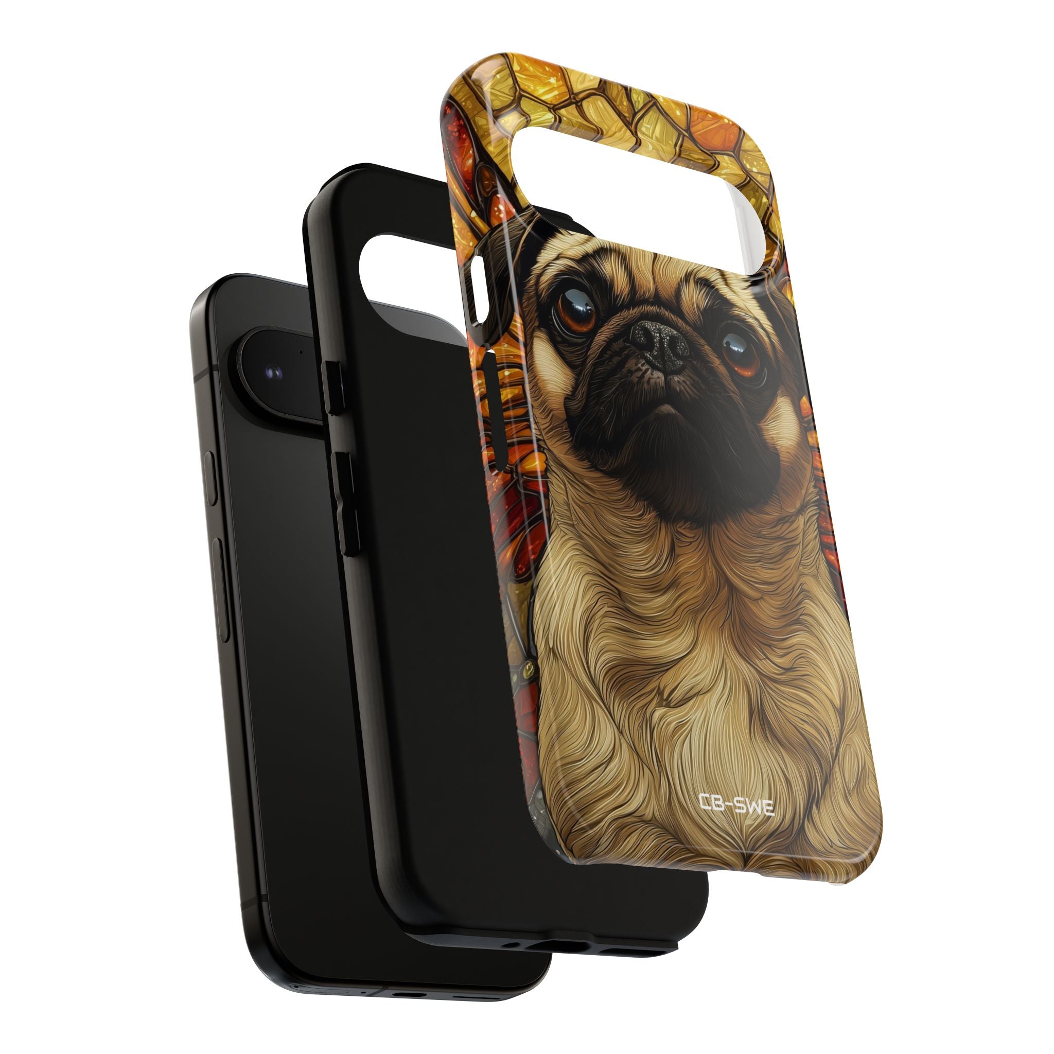 Pug Soars Brightly - Google Pixel Case