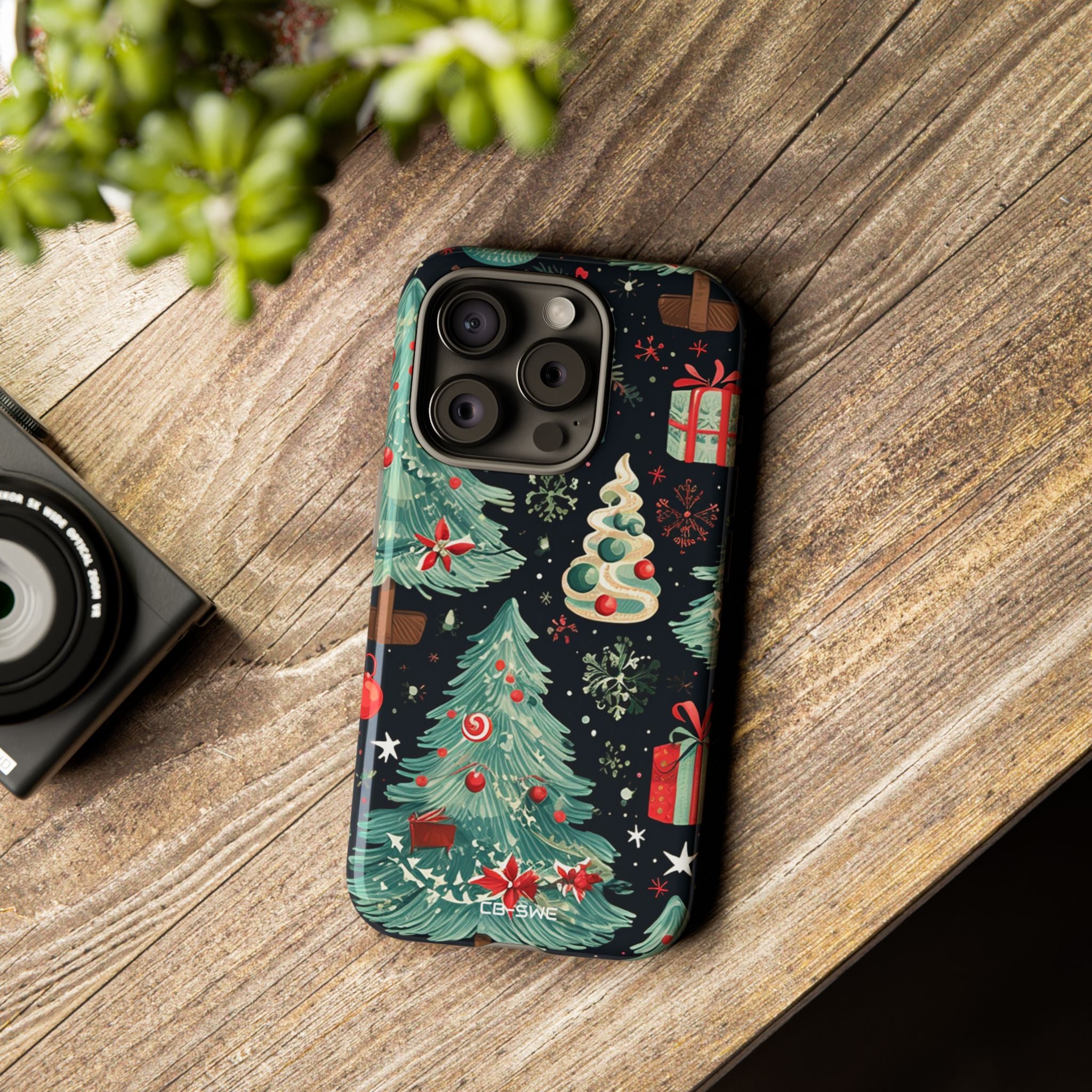 Christmas Trees Sparkle - iPhone Case
