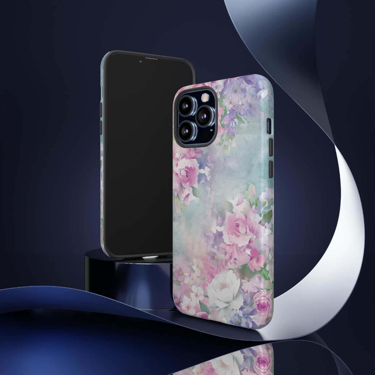 Floral Pastel Whisper - Schutzhülle fürs Handy