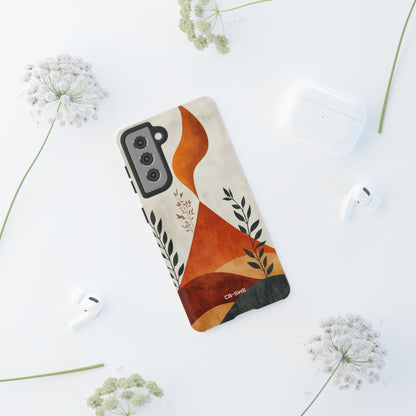 Flames Touch Mountains - Samsung Case