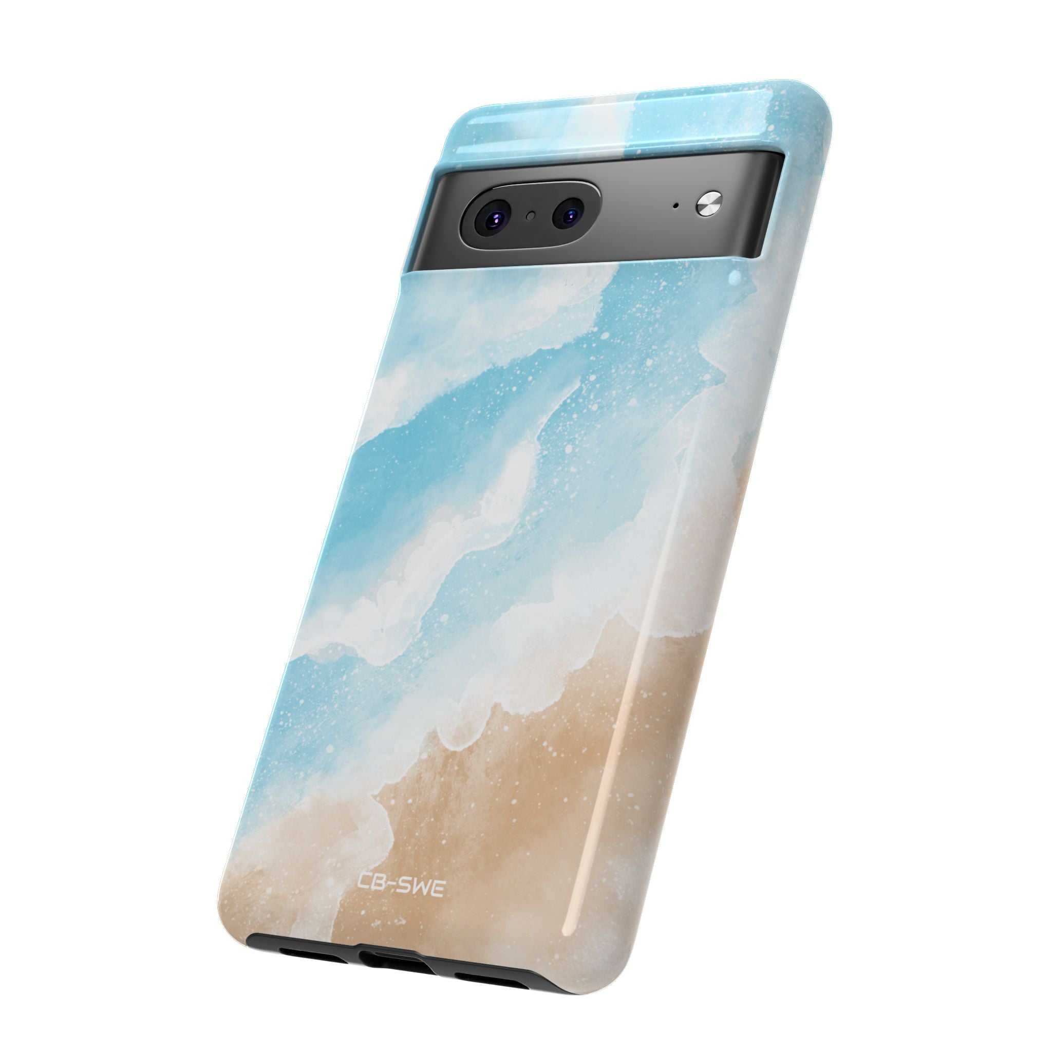 Serene Coastal Whispers - Google Pixel Case