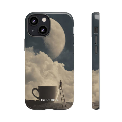 Moonlit Cup iPhone 13 Mini Case - Tough