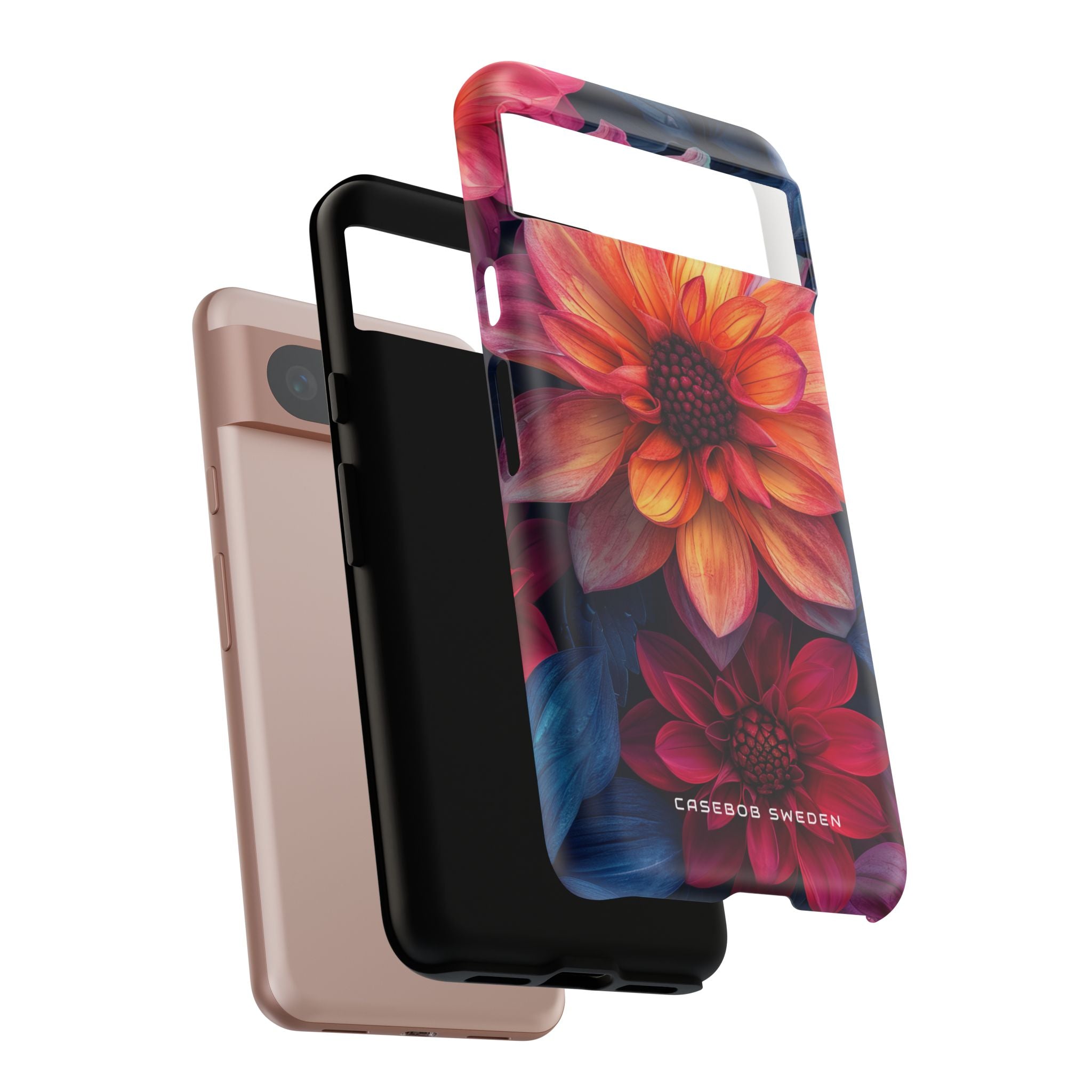 Fiery Bloom Harmony Google Pixel 8 - Tough Phone Case