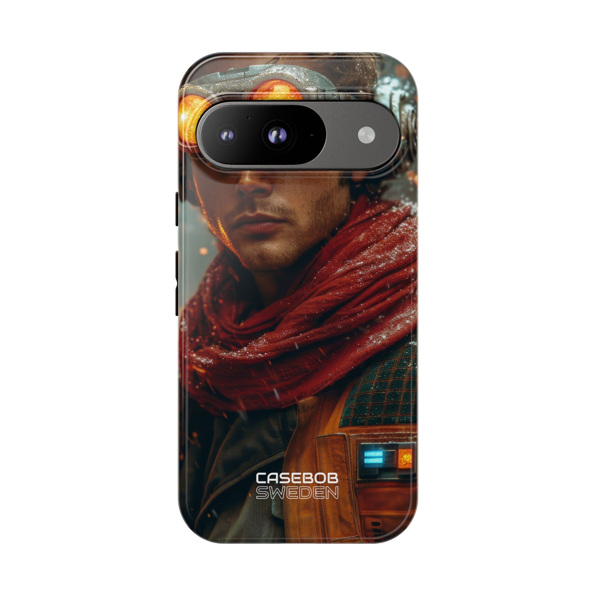 Futuristic Steampunk Explorer Google Pixel 9 - Tough