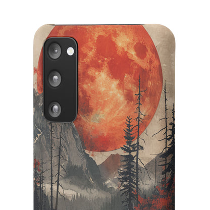 Celestial Glow Over Reflective Landscape Samsung S20 - Slim Phone Case