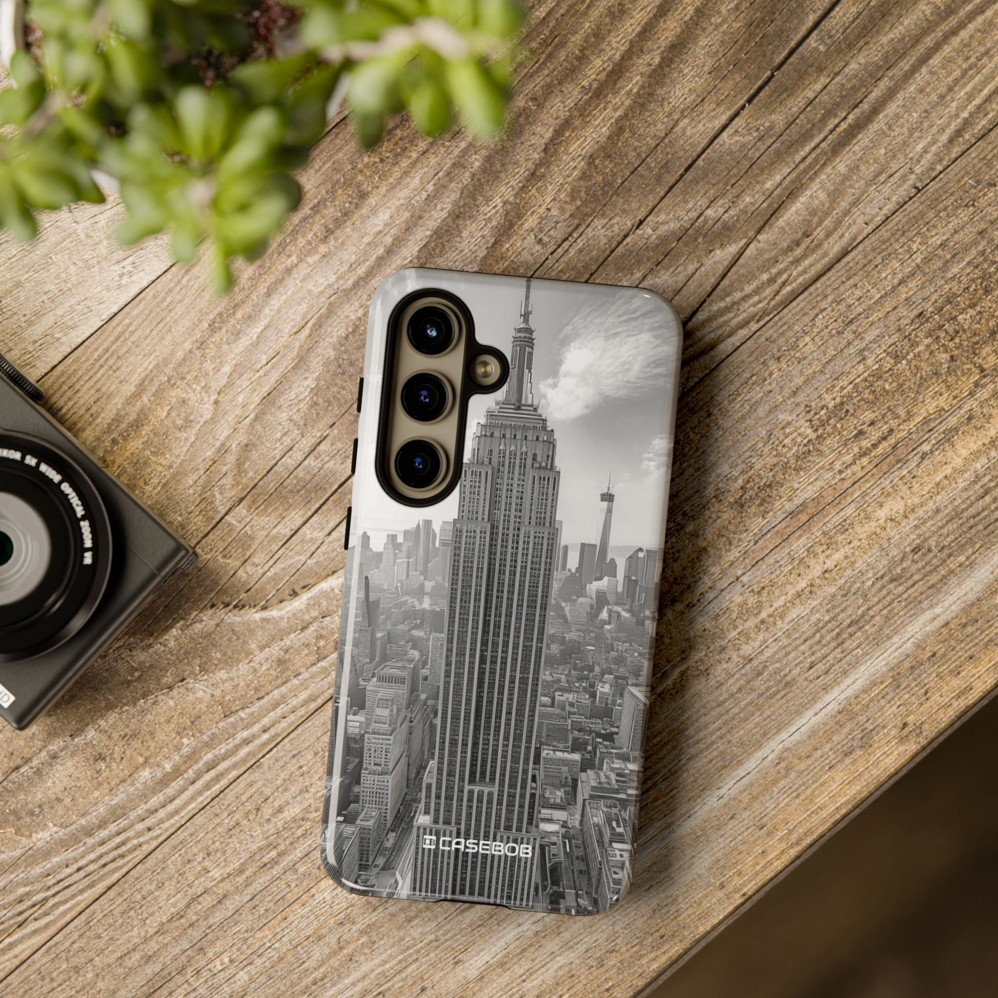 Grayscale Urban Elegance - For Samsung S24