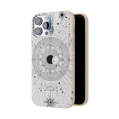 Celestial Mandala Mystique | Biodegradable Phone Case