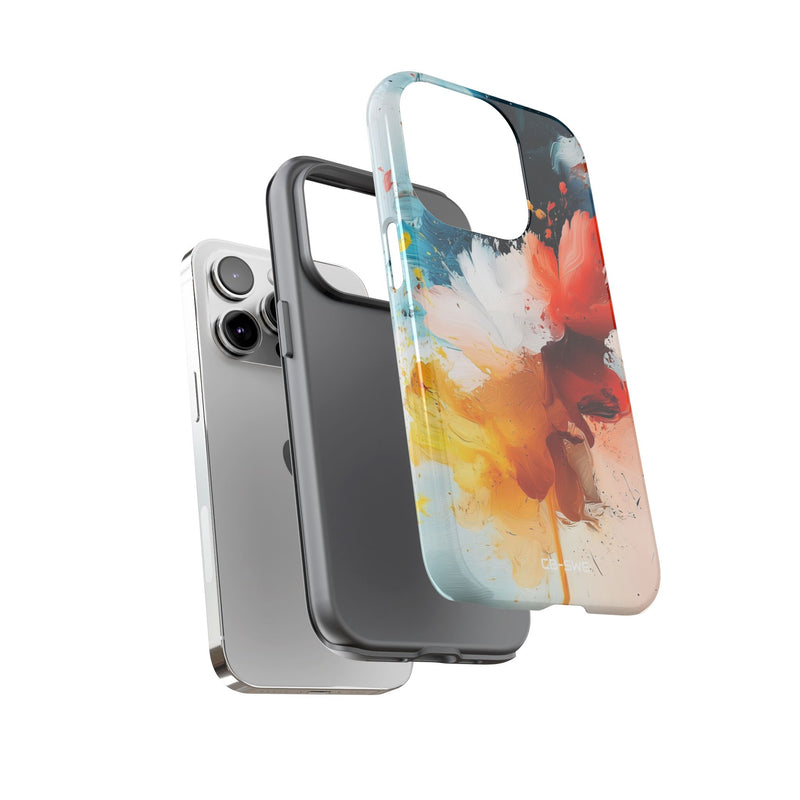 Vibrant Flower Bloom - iPhone Case