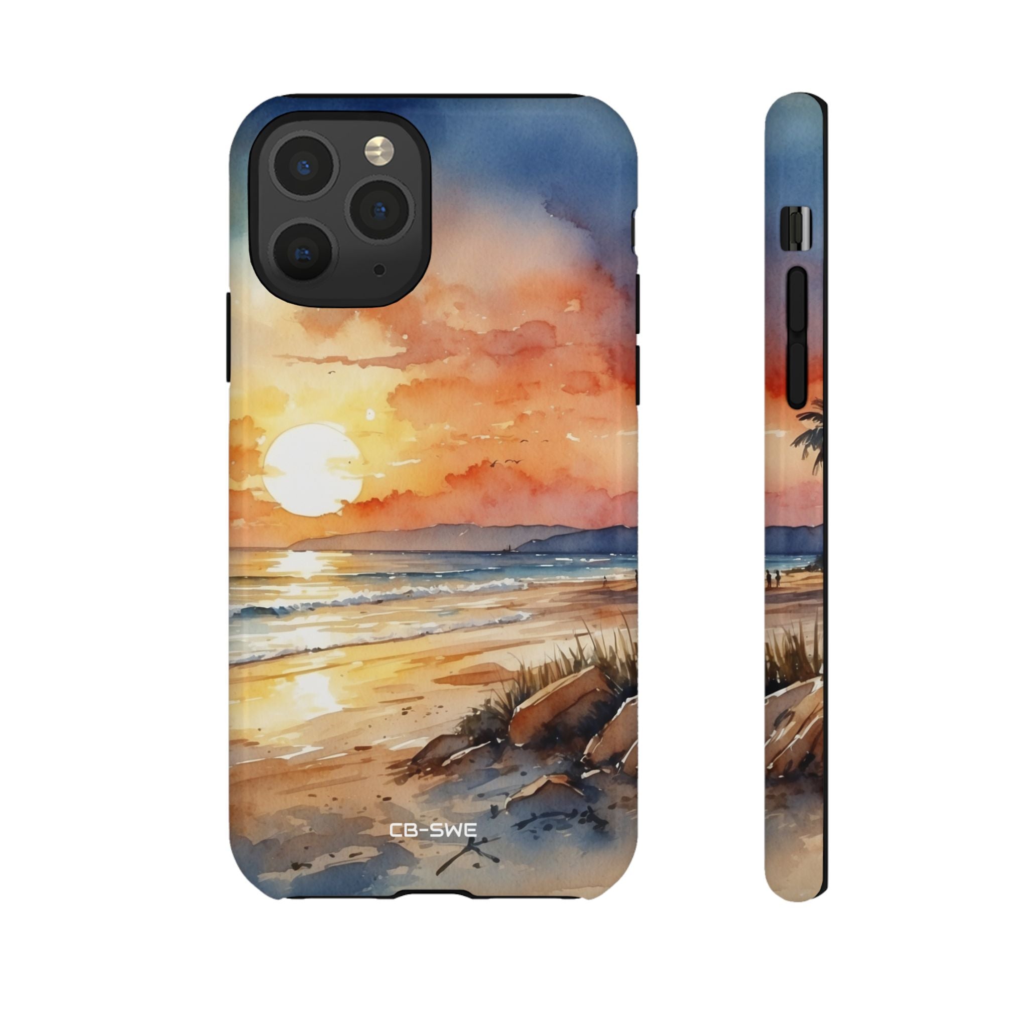 Sunset Dances Over - iPhone Case