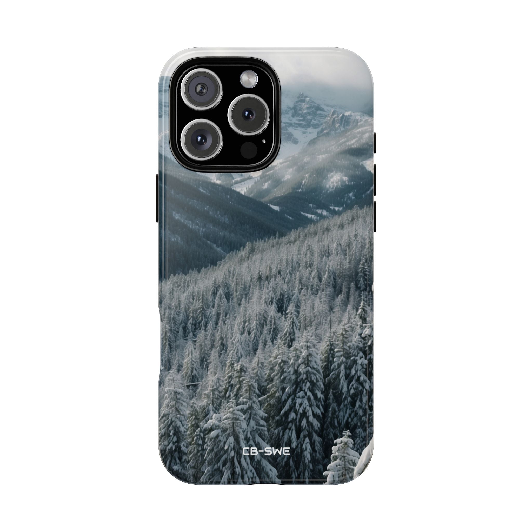 Snow Covers Peaks - iPhone Case