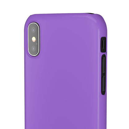 Amethyst Purple - Slim iPhone X Phone Case