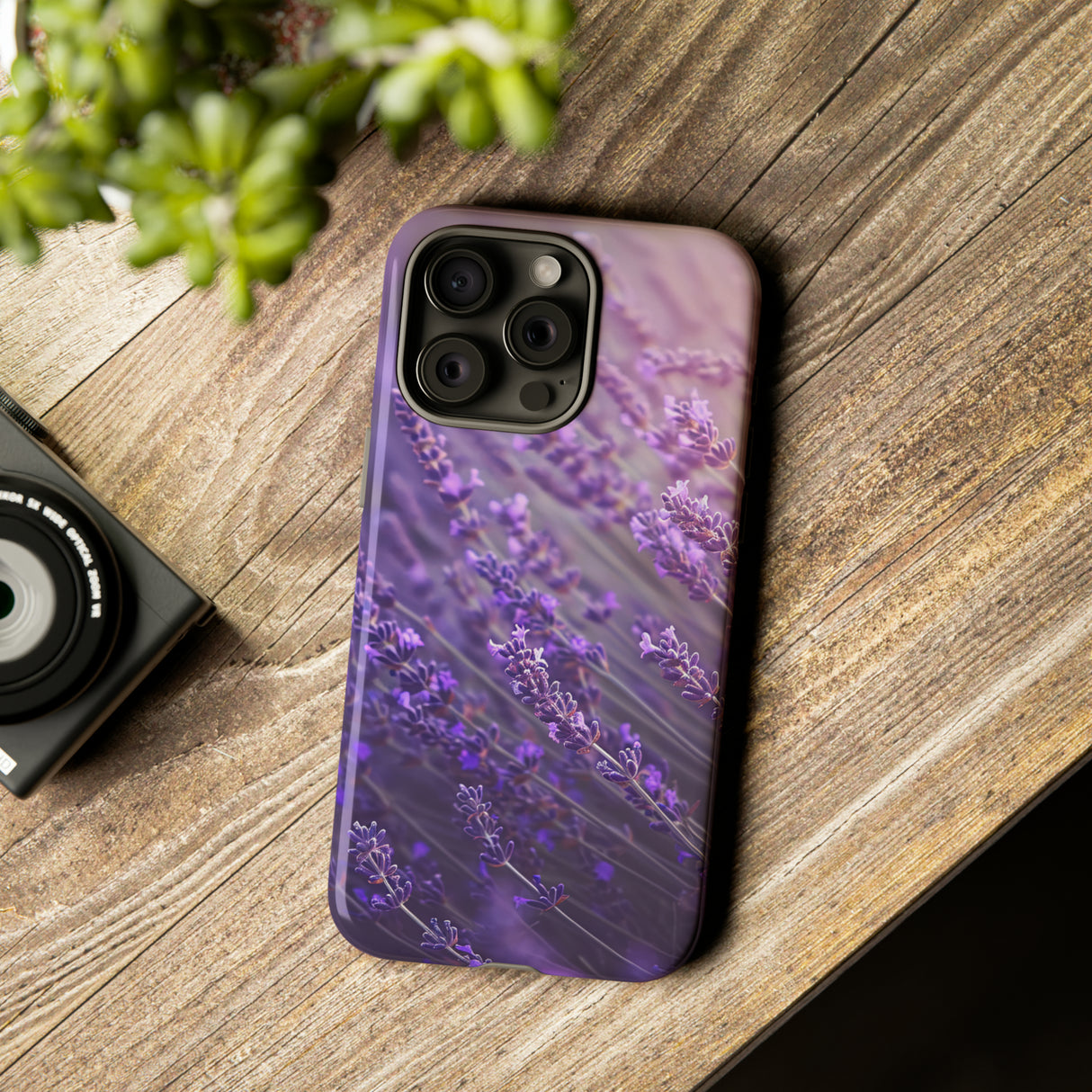 Lavender to Violet Shift - Protective Phone Case