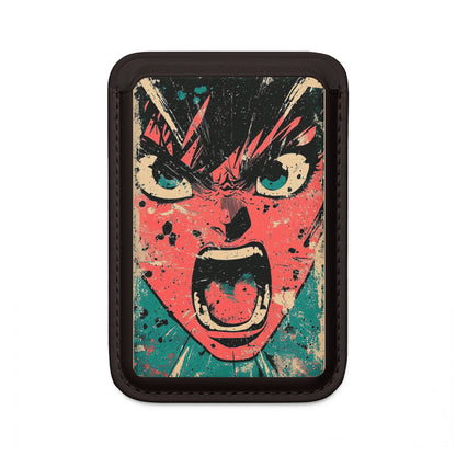 Shouting Face Burst Wallet – MagSafe Ready