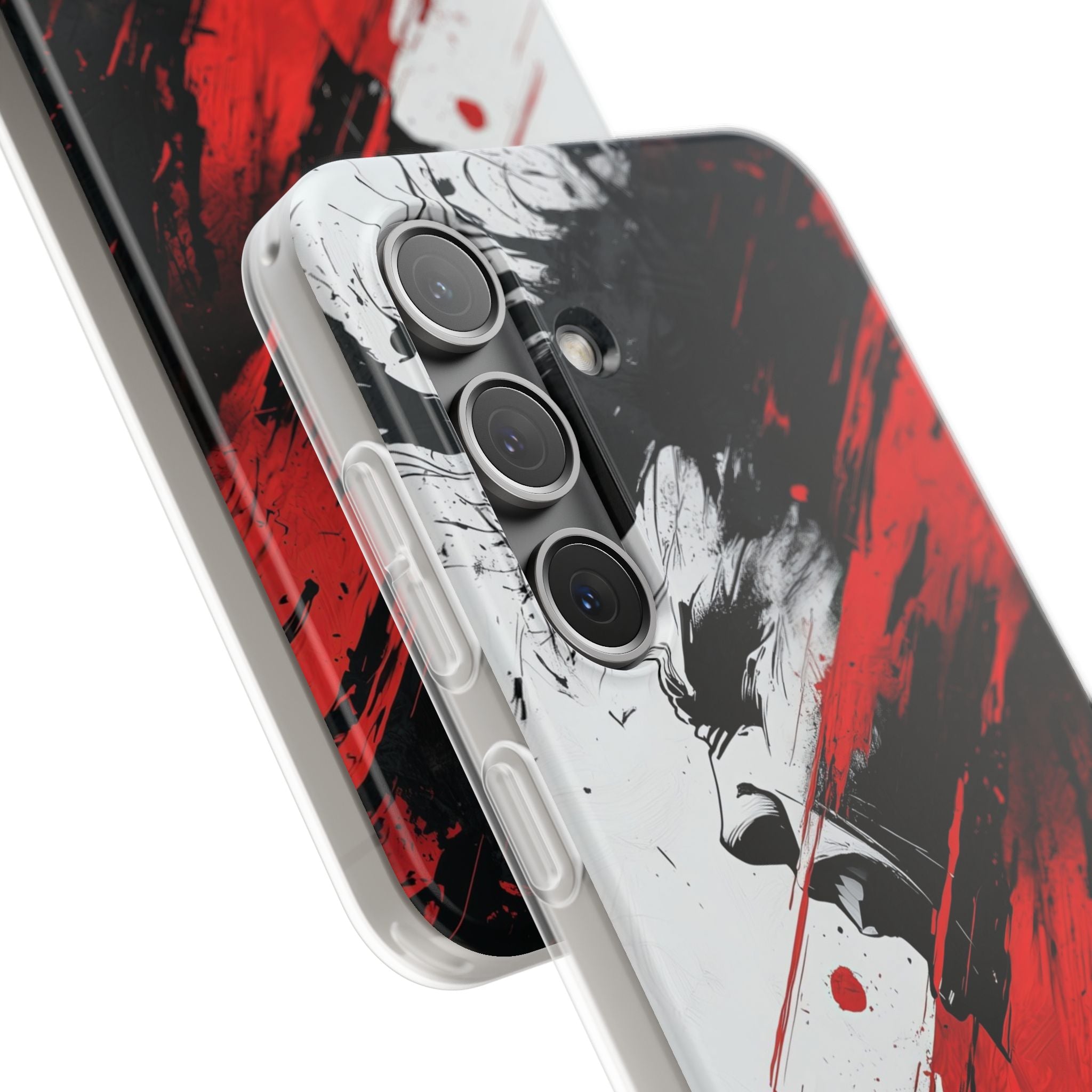 Yelling Profile Burst Samsung S24 Case - Soft