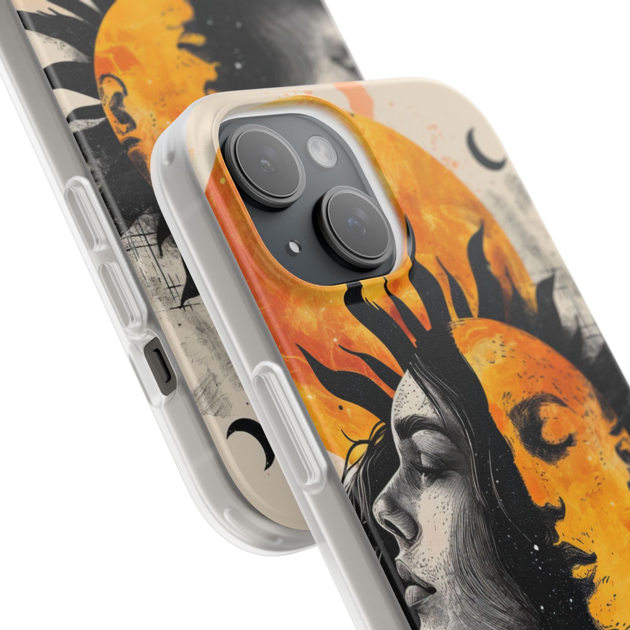 Sunlit Duality | Flexible Phone Case for iPhone