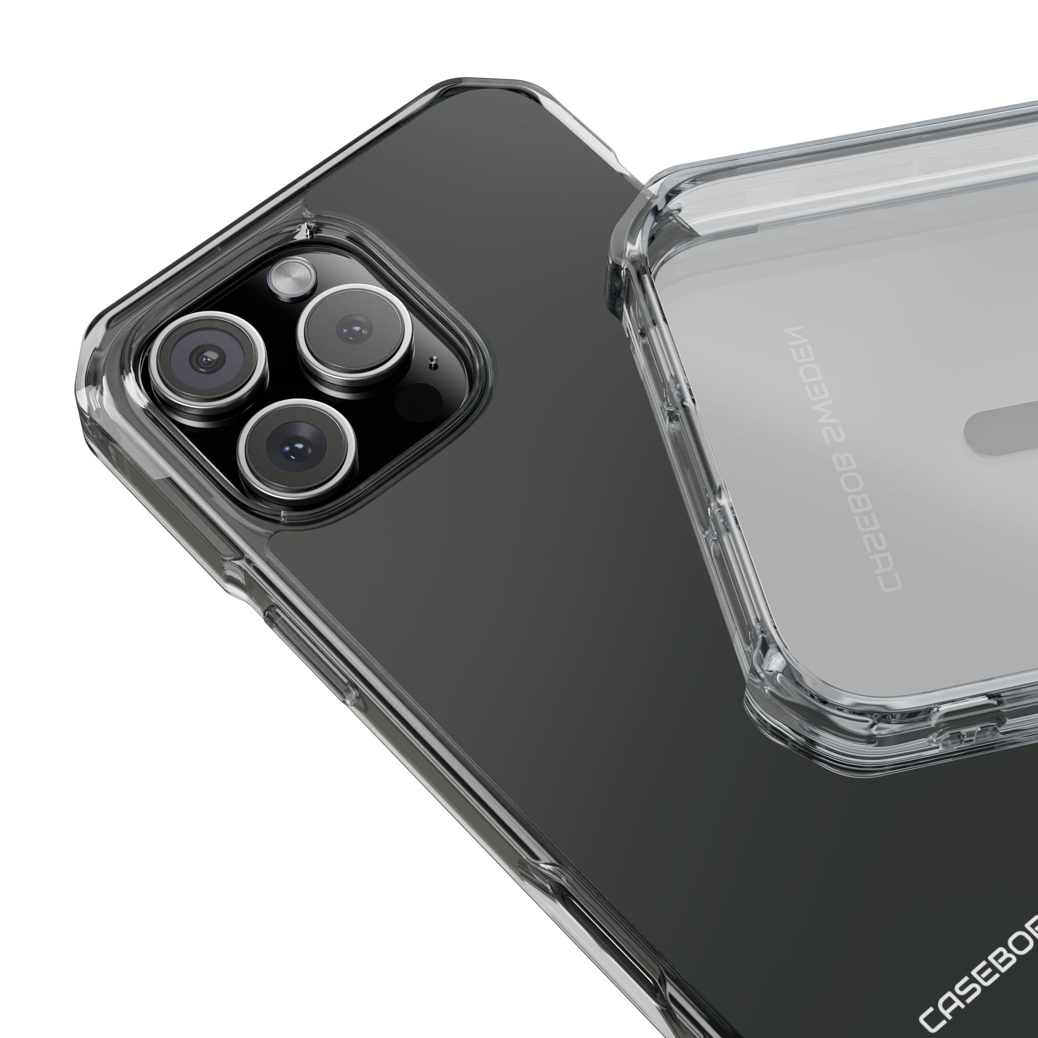 Onyx Black - Clear Impact iPhone 16 Phone Case