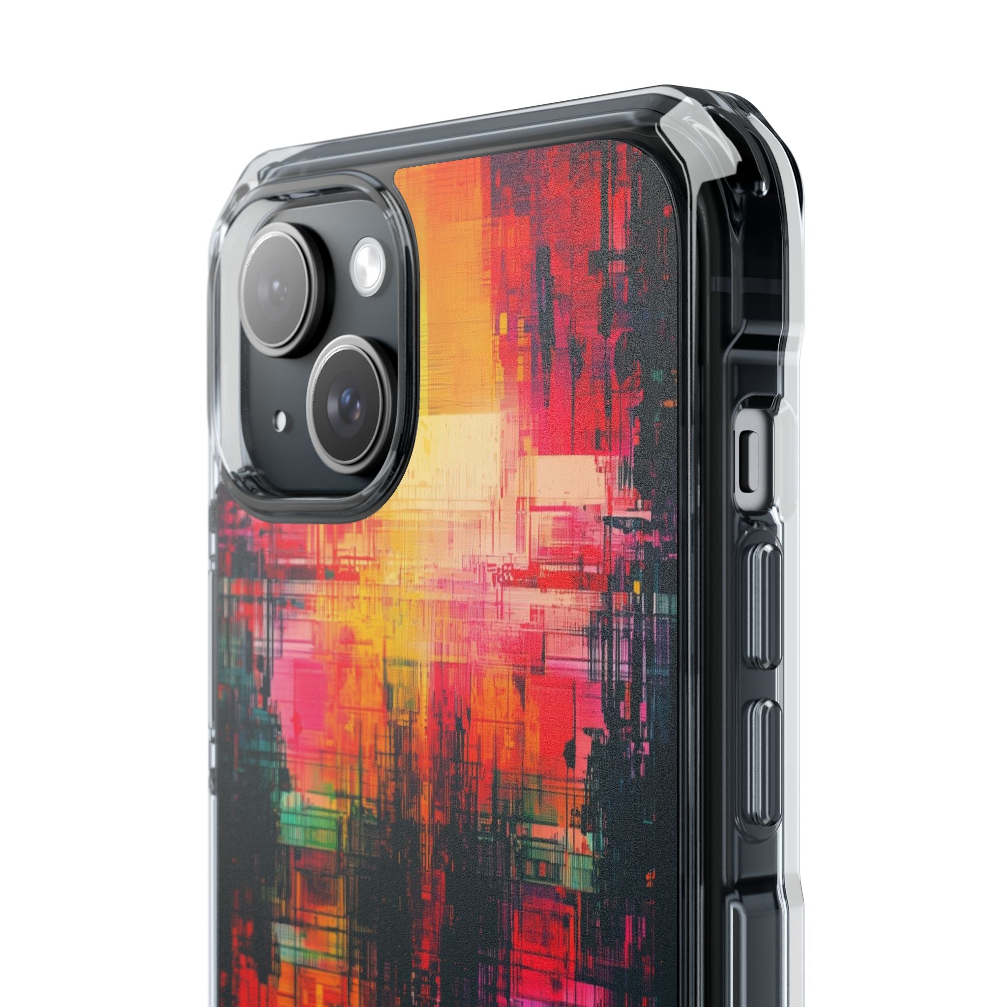 Light Streams Dance iPhone Case - Impact