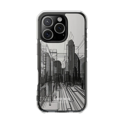 Urban Line Maze iPhone 16 - Impact Clear+