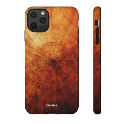 Warm Wood Swirls - iPhone Case