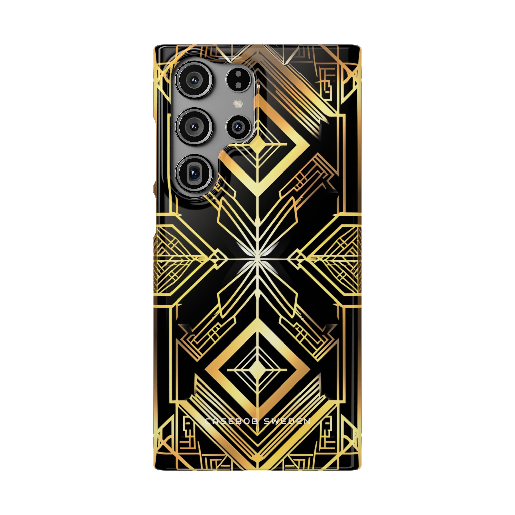 Golden Geometric Opulence Samsung S23 - Slim Phone Case