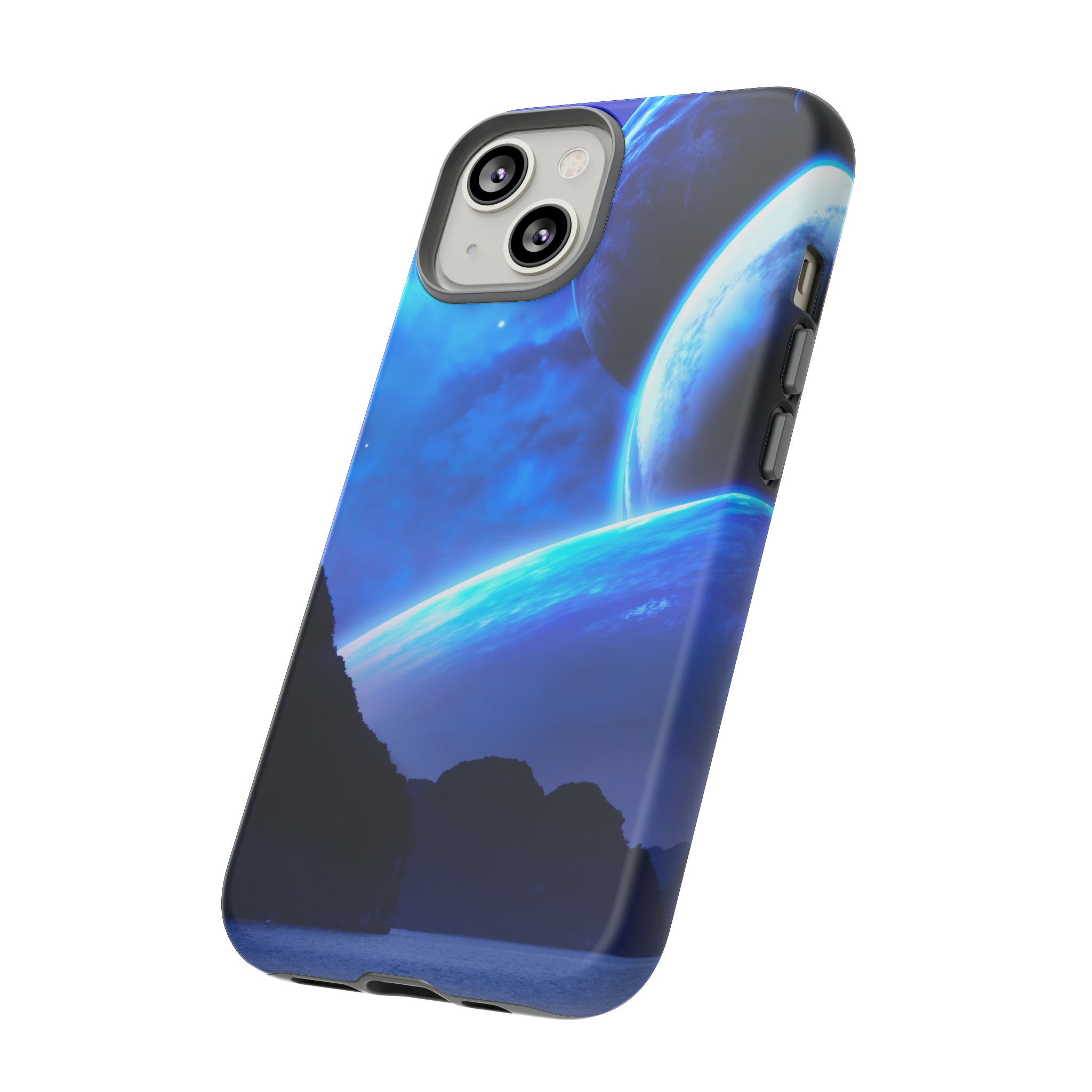 Fantasy Planet Nebula - Protective Phone Case