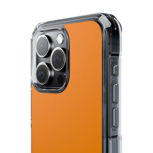 Mandarine | Handyhülle für iPhone (Clear Impact Case – magnetisch) 