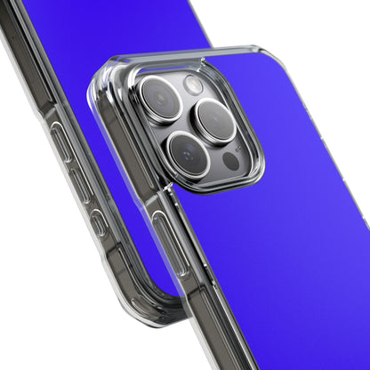 Ultramarine Blue - Clear Impact Case for iPhone