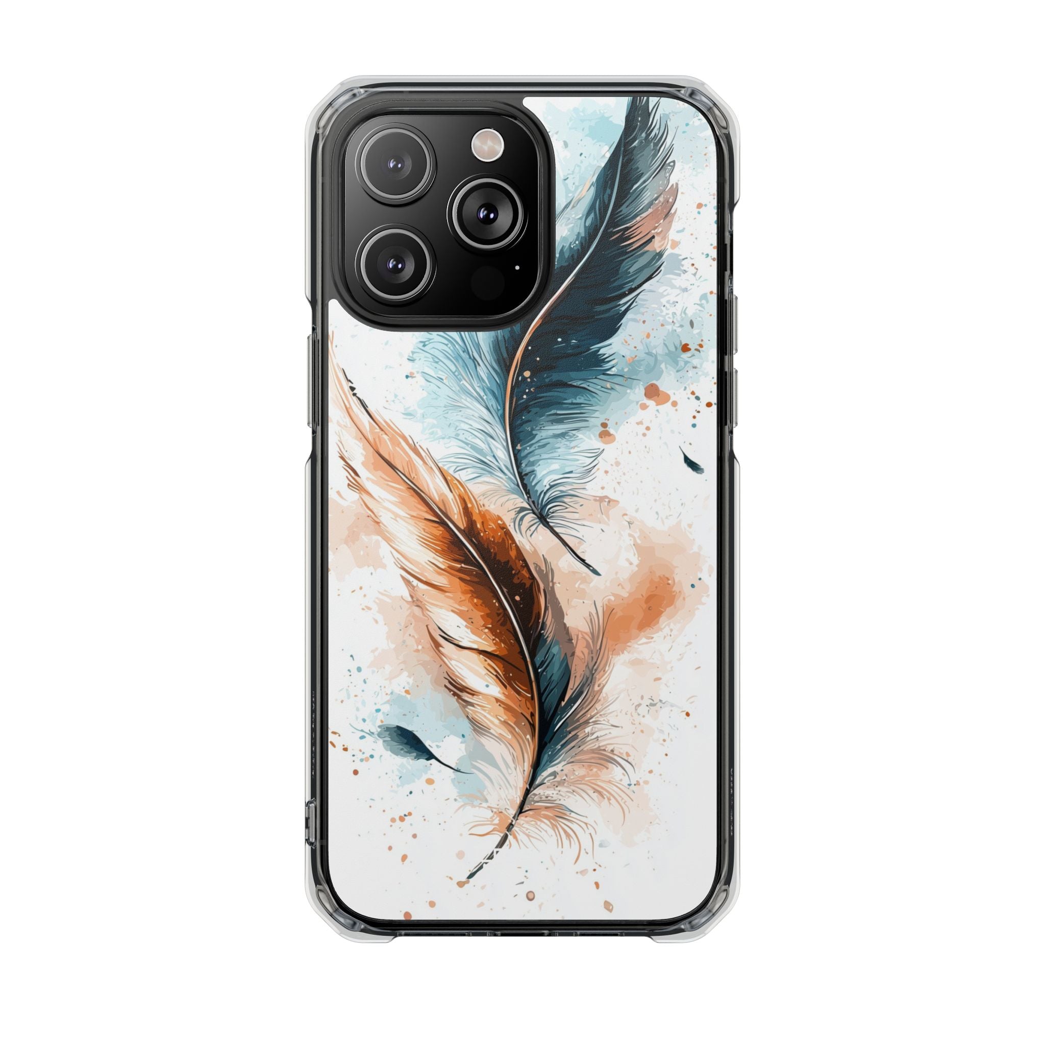 Feathers Dance Lightly iPhone Case - Impact