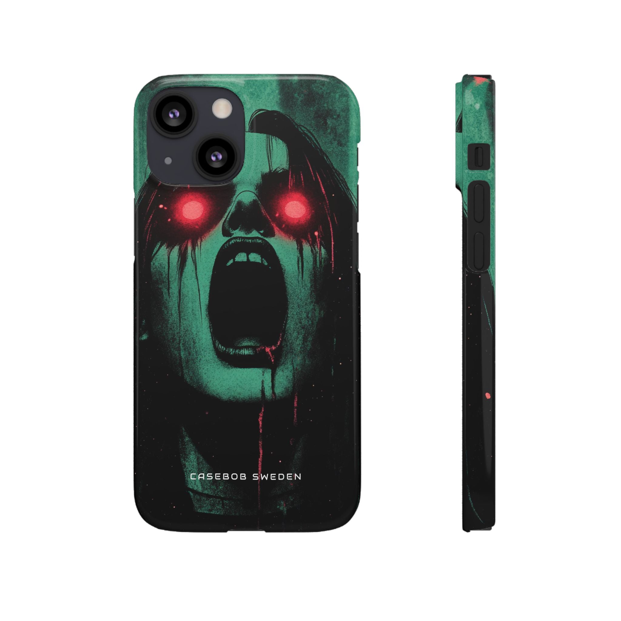 Haunting Glow of Gothic Eyes iPhone 13 - Slim Phone Case