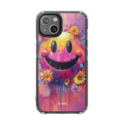 Joyful Smile Blooms iPhone Case - Impact