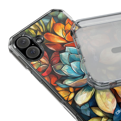 Vibrant Succulent Garden iPhone Case - Impact