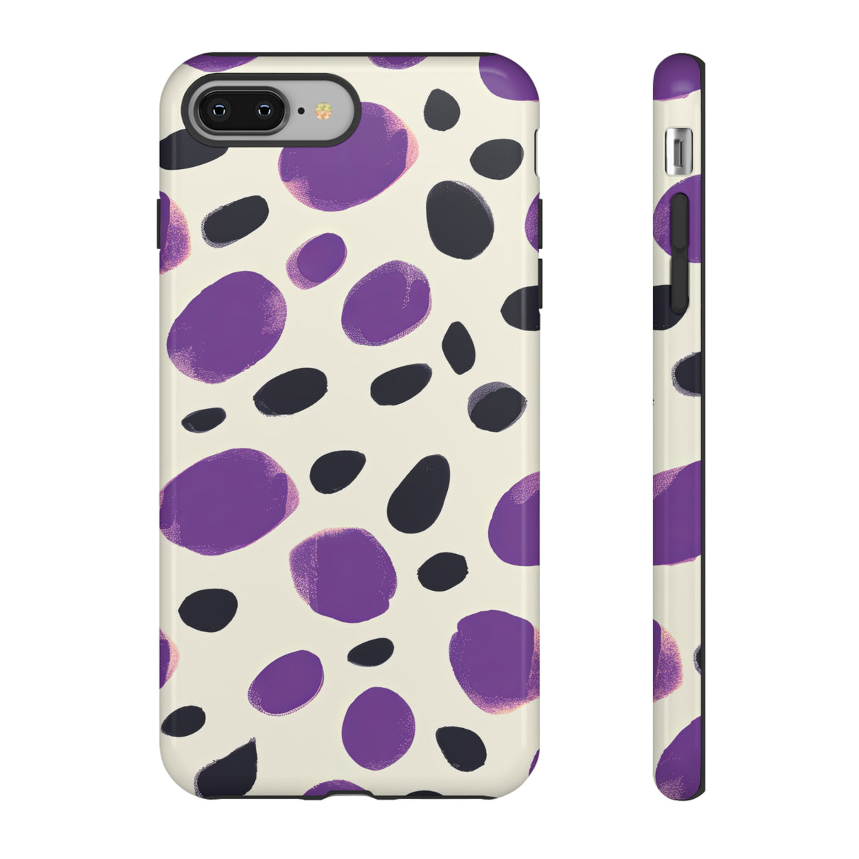 Purple Dot Matrix Case - Protective Phone Case